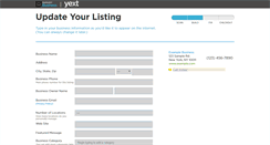 Desktop Screenshot of listings.mapquest.com